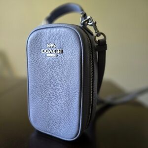 Coach Crossbody - Light blue in perfect condition!